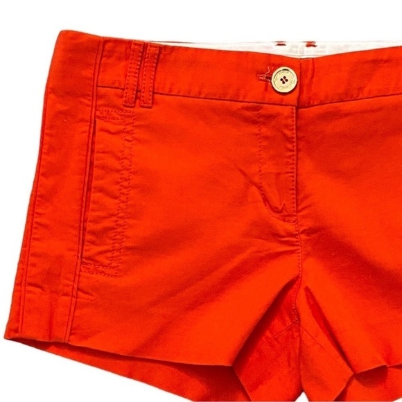 TORY BURCH Bright Orange Shorts - Picture 4 of 7